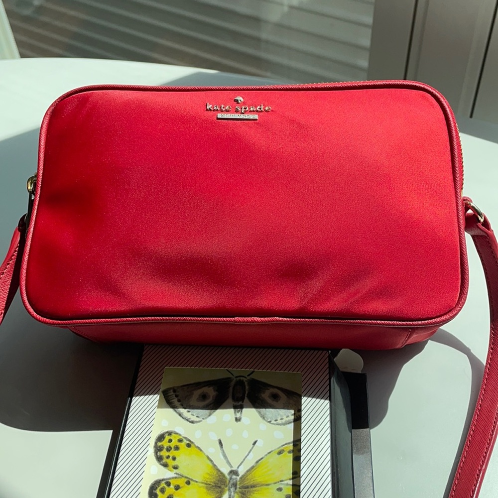 RARE- NWOT-Kate Spade- Red crossbody